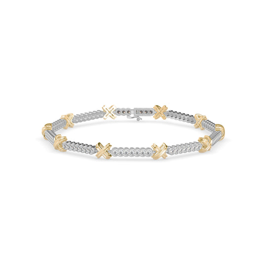 Magic Timeless Trends Sparkled Diamond Bracelet