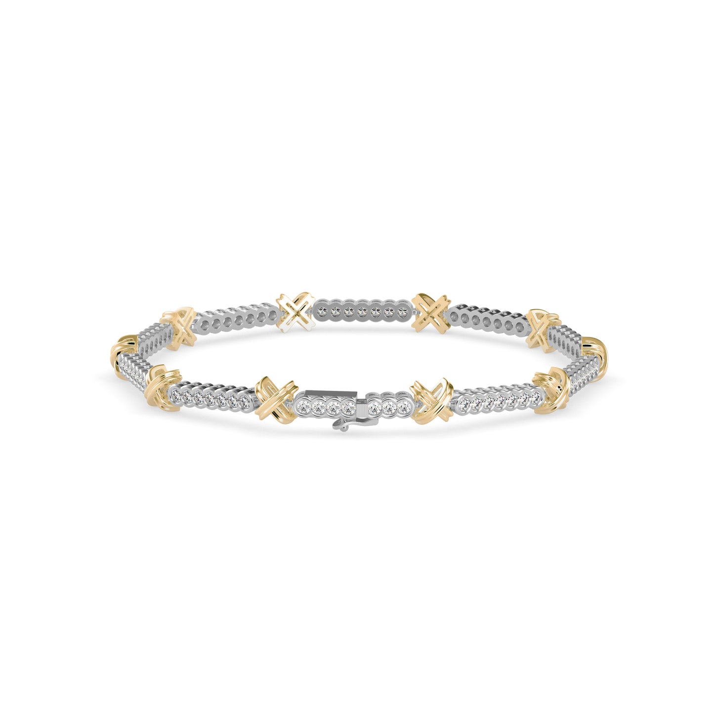 Magic Timeless Trends Sparkled Diamond Bracelet