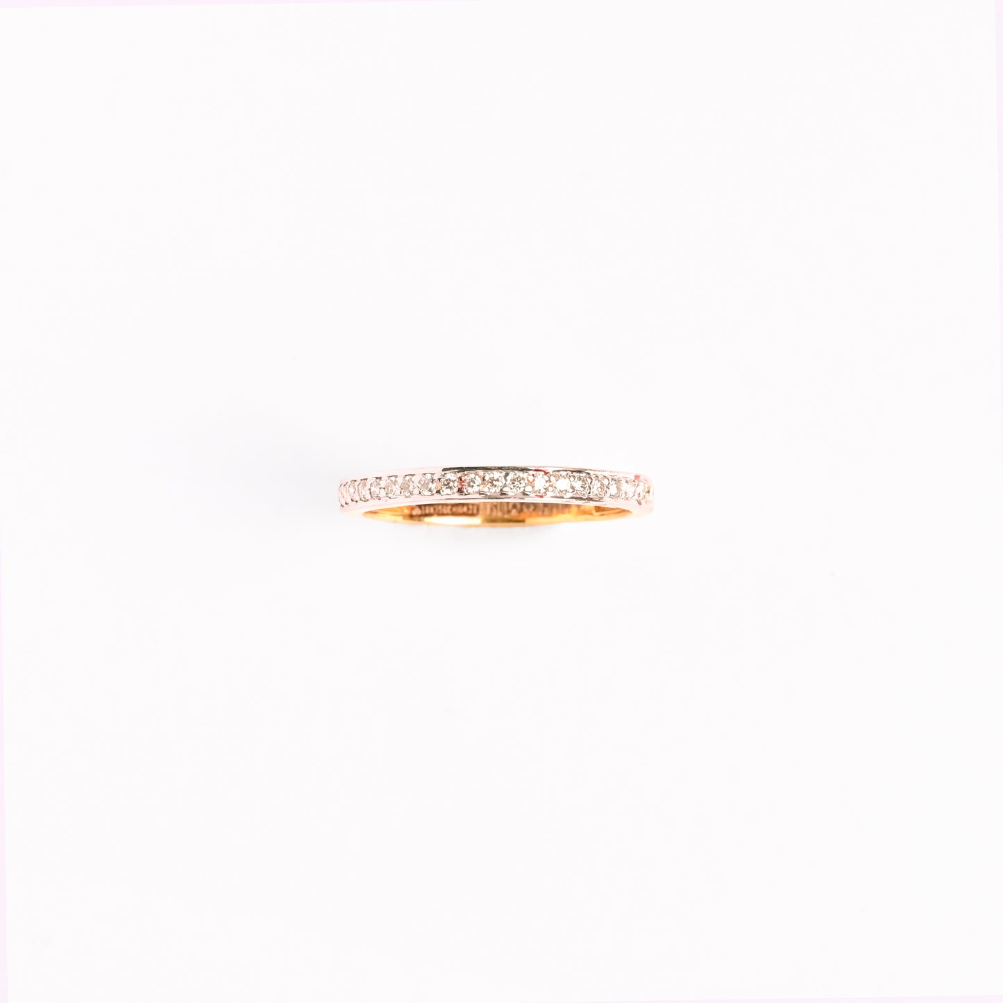 Magic Classic Diamond Studded Round Ring