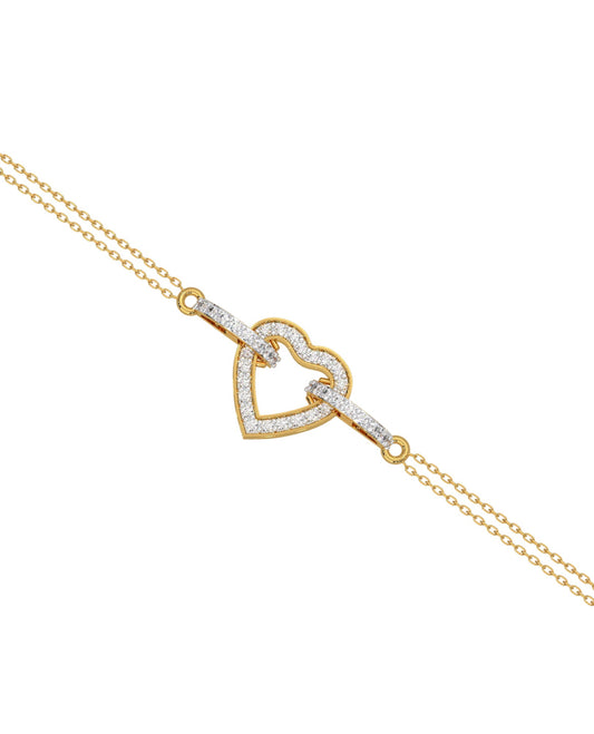 Magic InterLocked Love Chain Bracelet