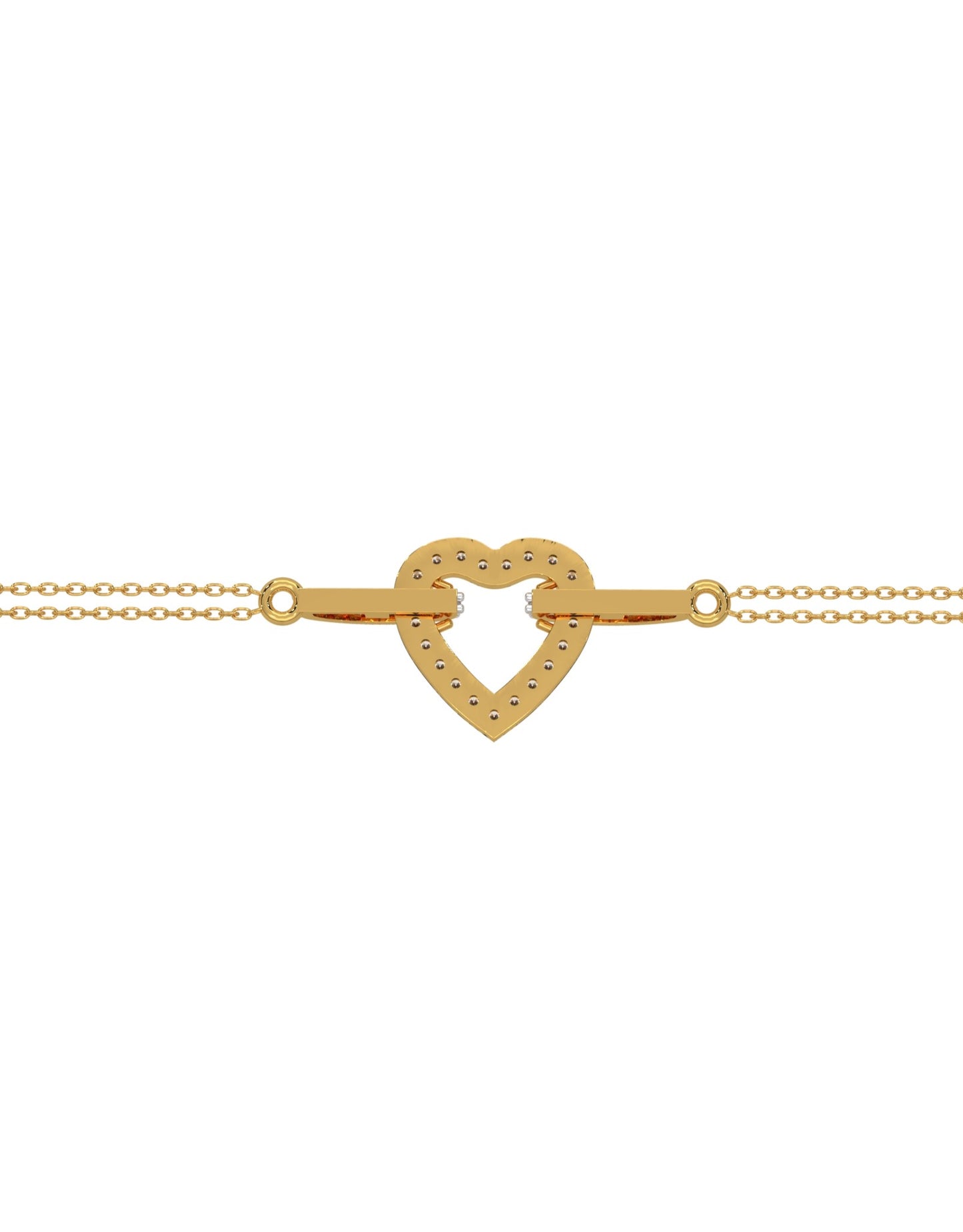 Magic InterLocked Love Chain Bracelet