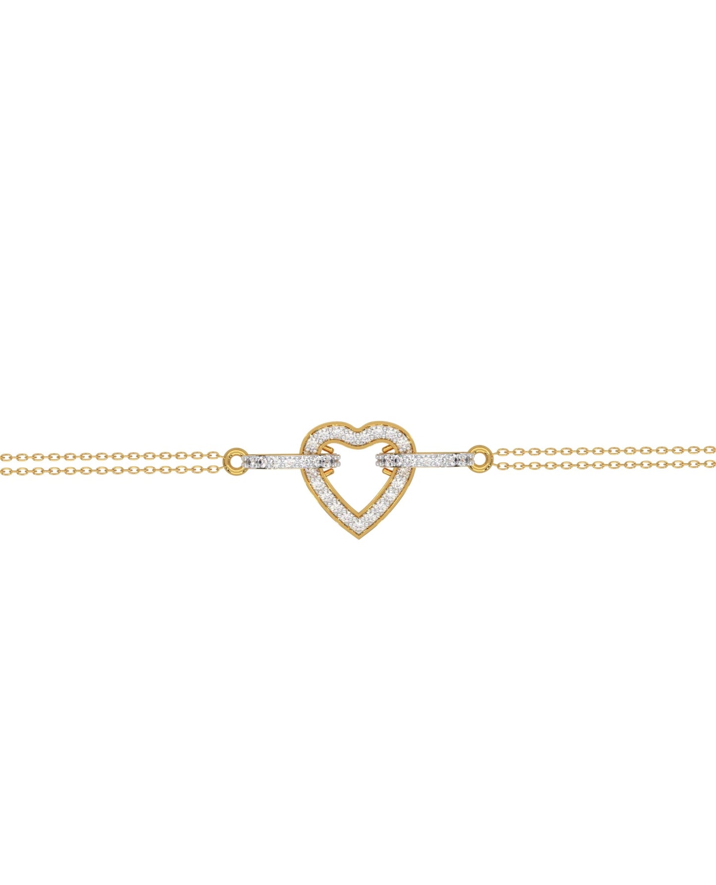 Magic InterLocked Love Chain Bracelet