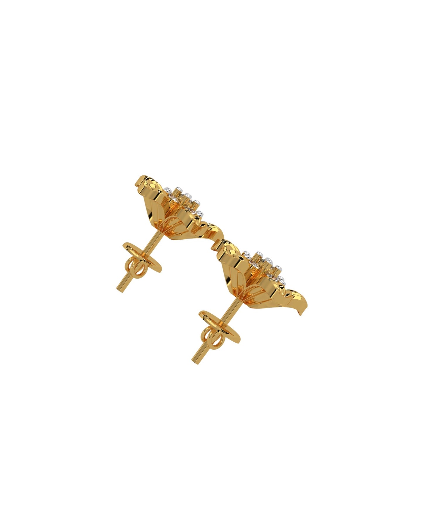 Magic Daisy Diamond Earrings