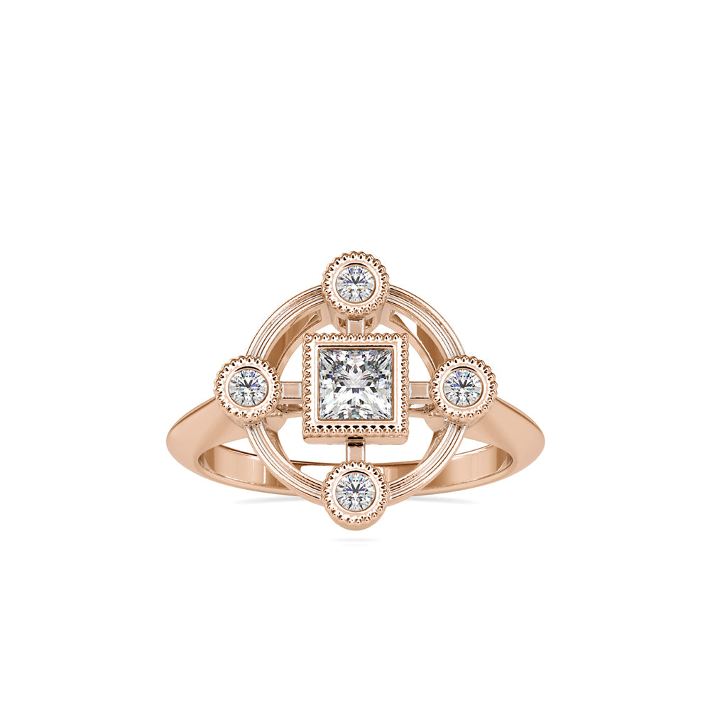 Magic Royal Grace Harmony Gold & Diamonds Ring