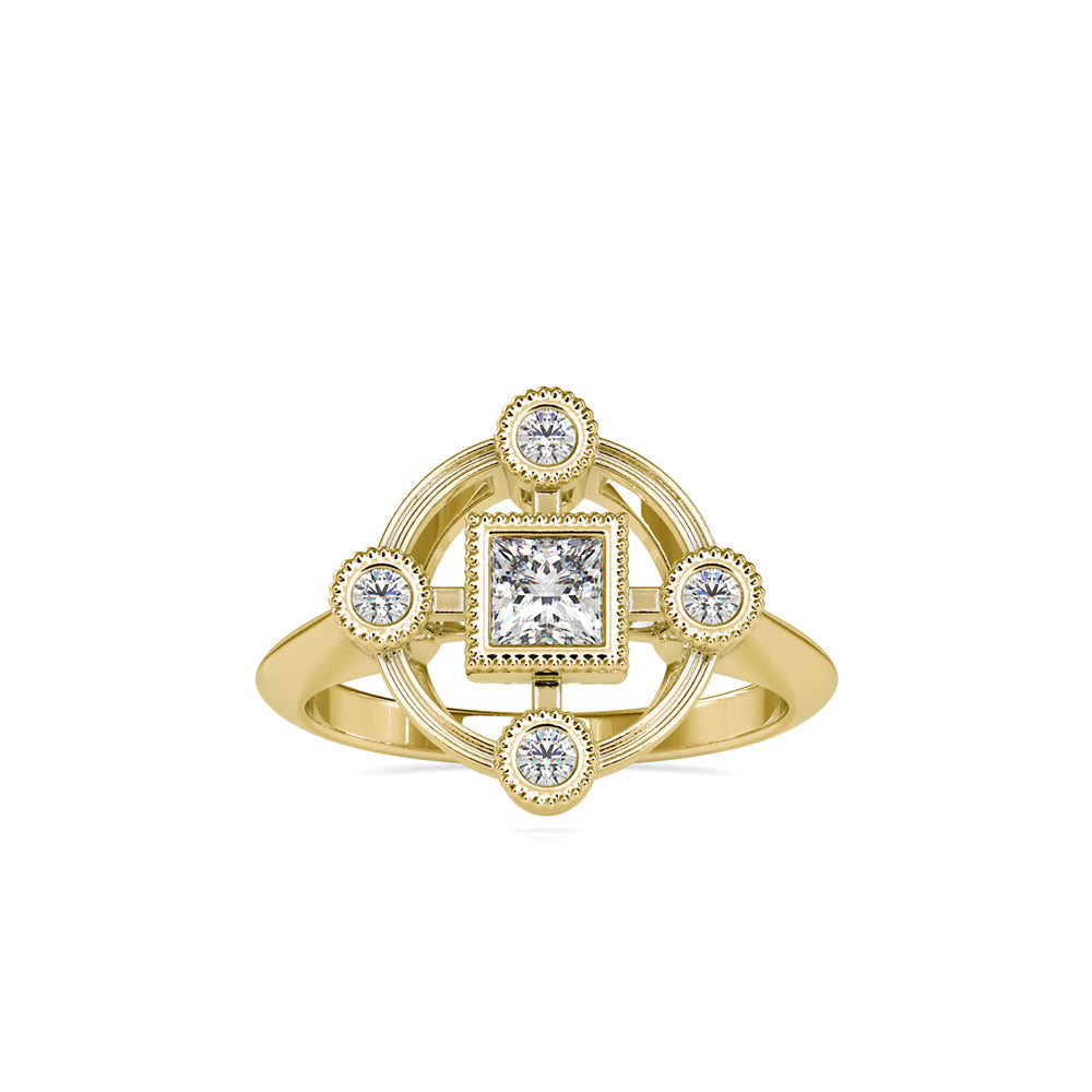 Magic Royal Grace Harmony Gold & Diamonds Ring