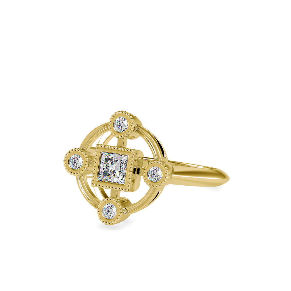 Magic Royal Grace Harmony Gold & Diamonds Ring
