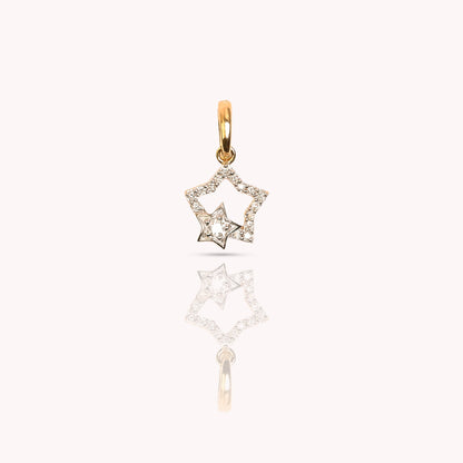 Magic Galaxy of Twinkling Stars Pendant