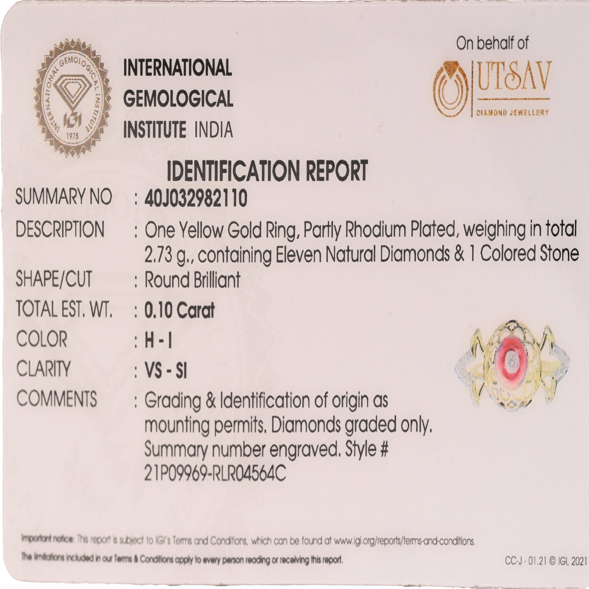 Magic Crown of Pride Gold Ring