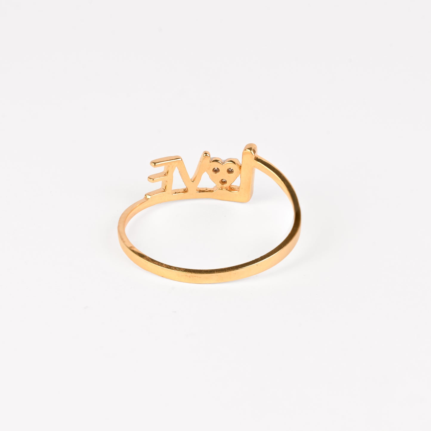 Magic Devine Strength of LOVE Gold Ring