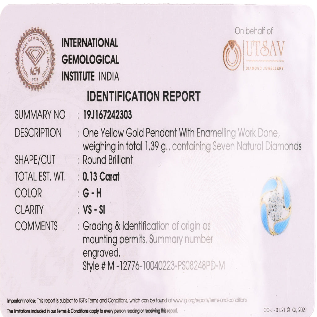 Magic Swirl of Droplets Pendant