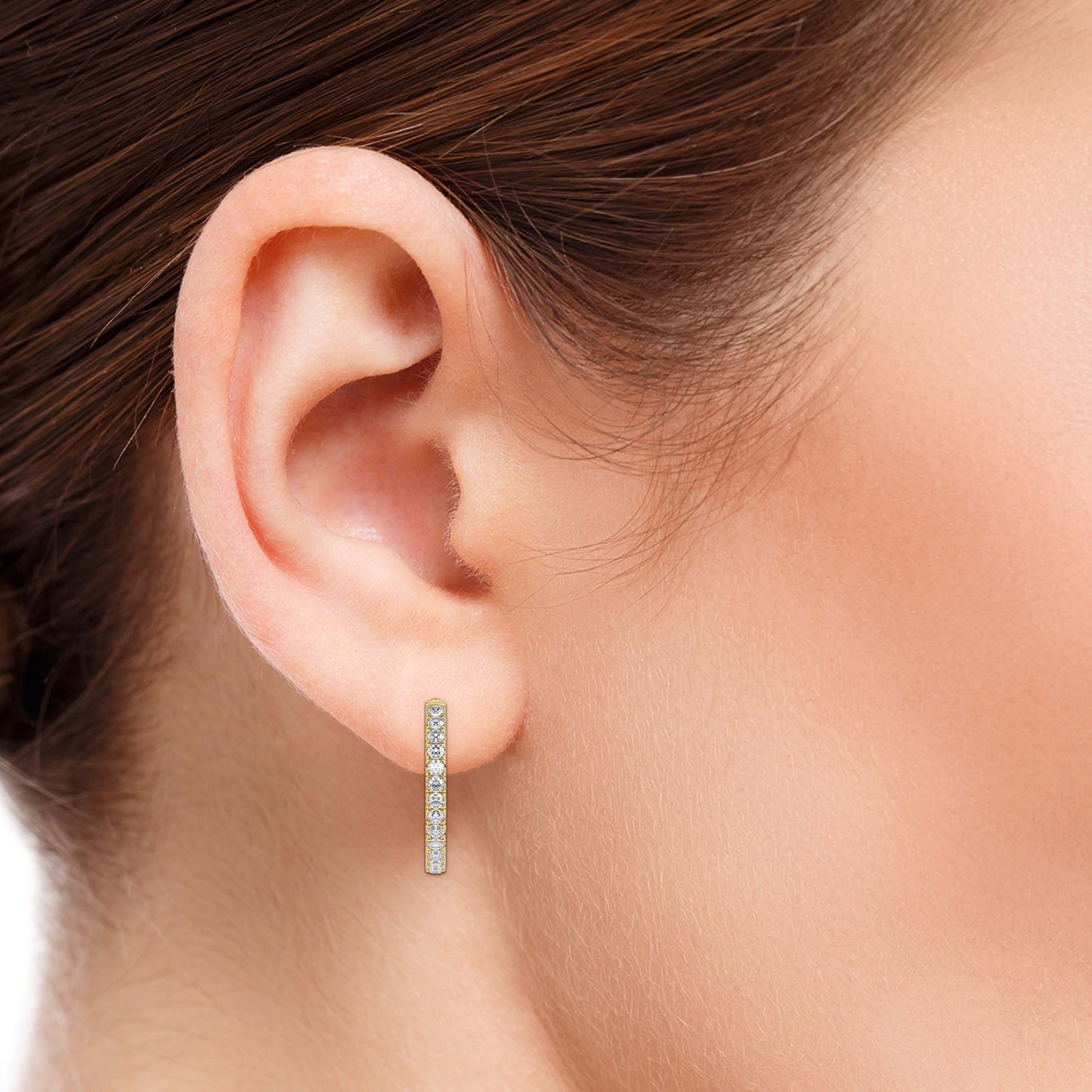 Arya Sparkle Hoops