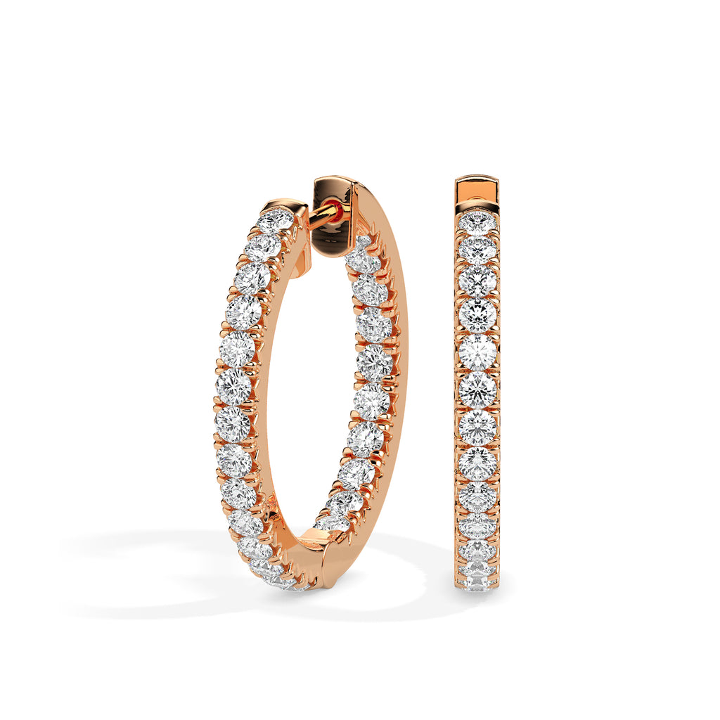 Arya Sparkle Hoops
