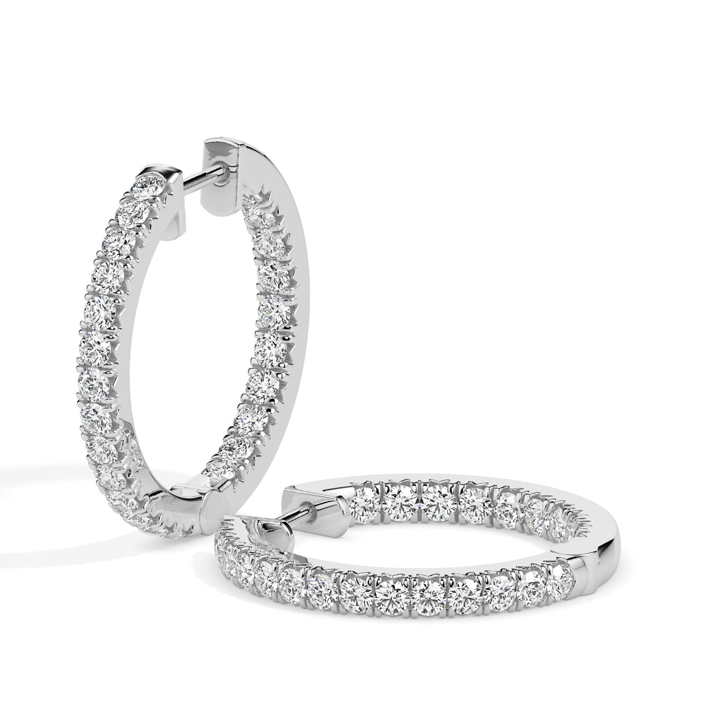 Arya Sparkle Hoops