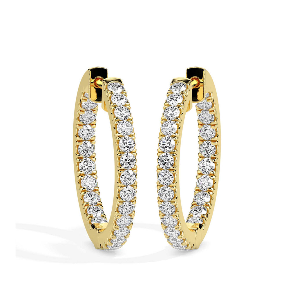 Arya Sparkle Hoops