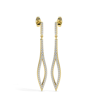 Naaya Diamond shine hoops