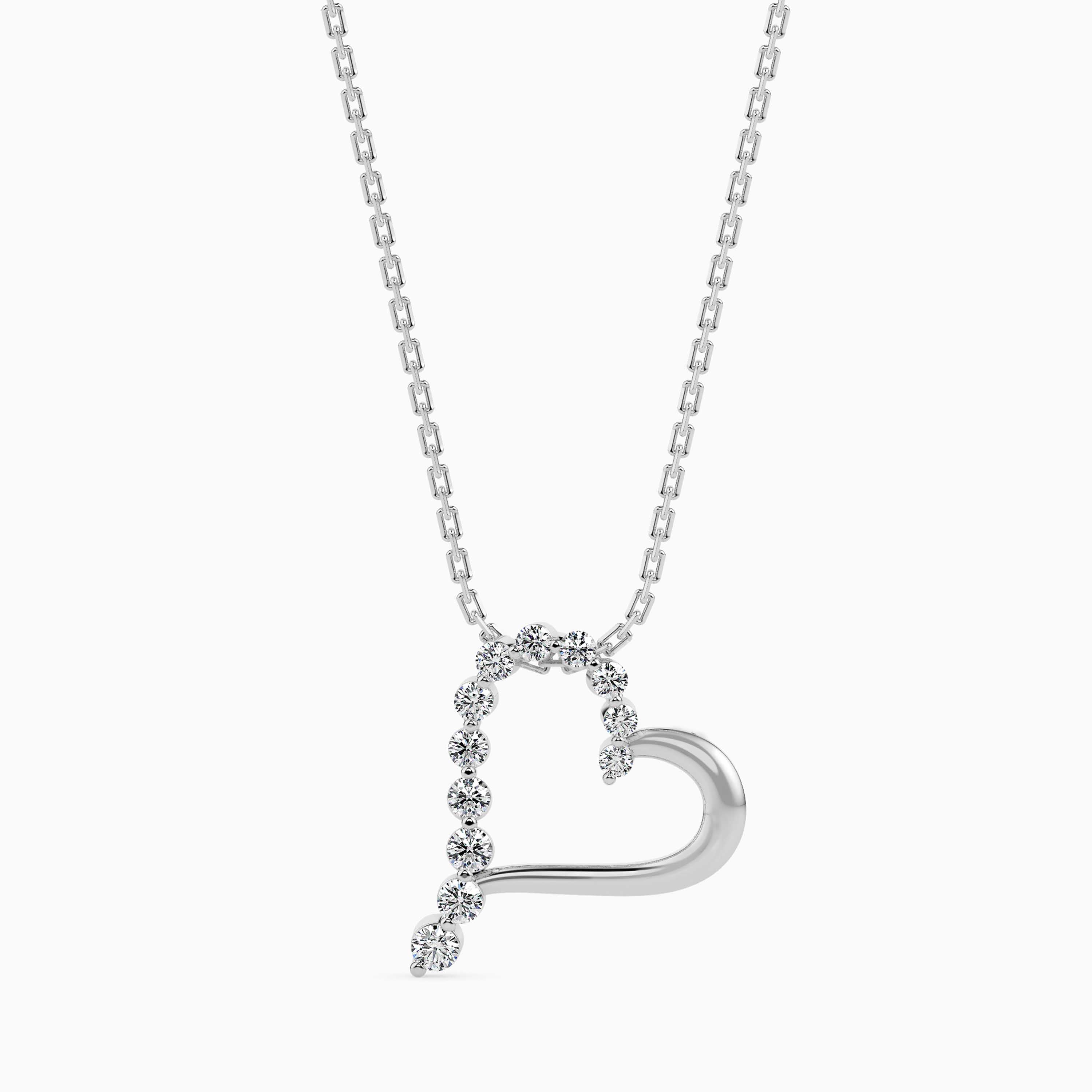 Magic Radiant Heart Gold & Diamond Pendant