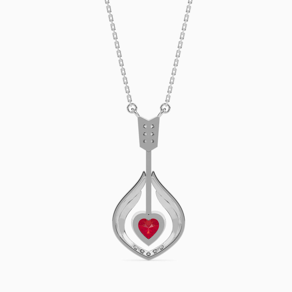 Magic Radiant Love : Timeless Elegance Diamond Pendant
