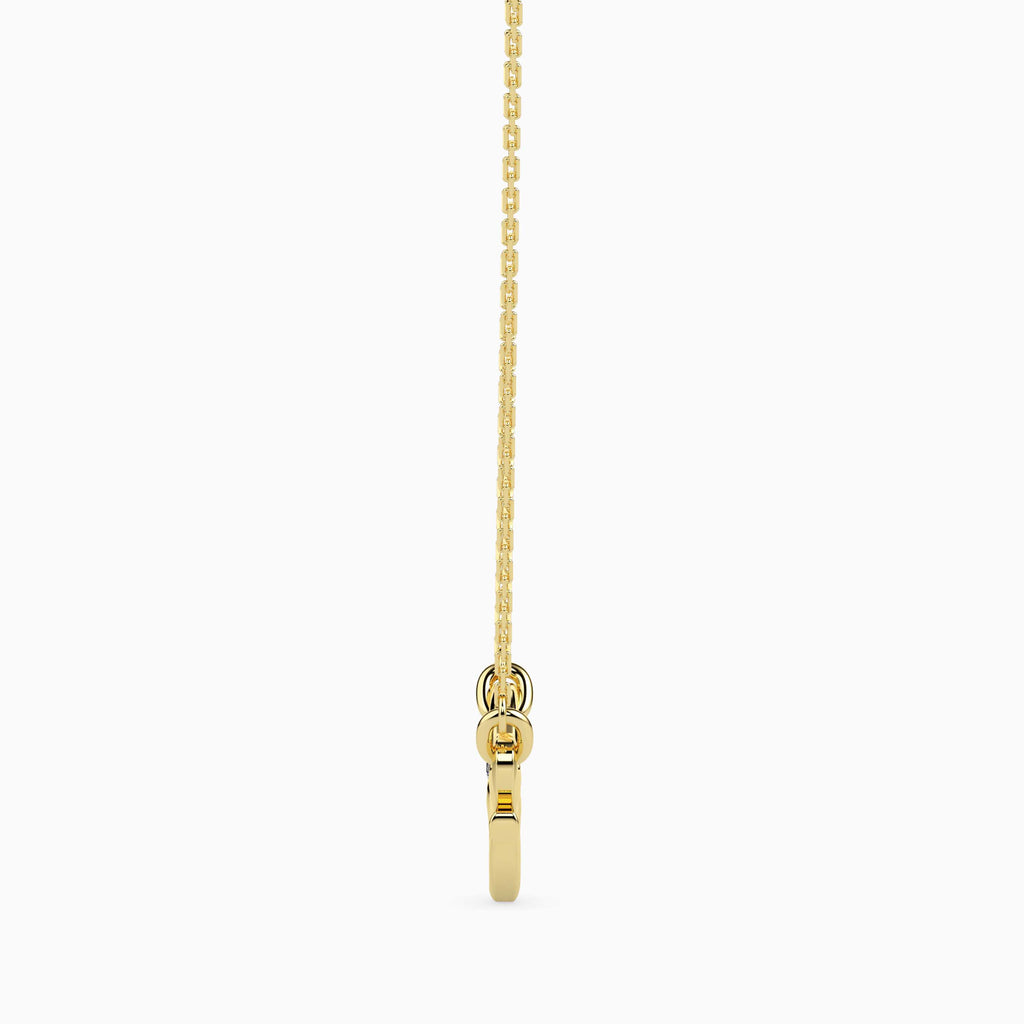 Magic Valentine Key for Eternal Love Gold & Diamond Pendant