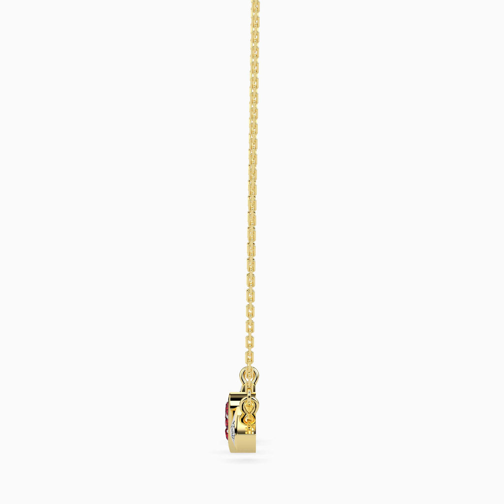 Magic Arrow of Eternal Love Gold & Diamond Pendant