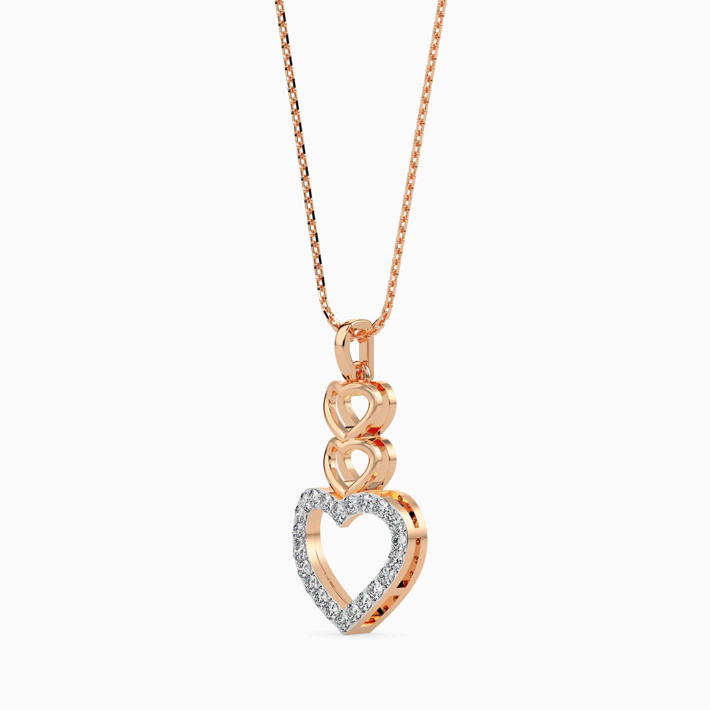 Magic Infinity Love Sparkle Diamond Valentine Pendant