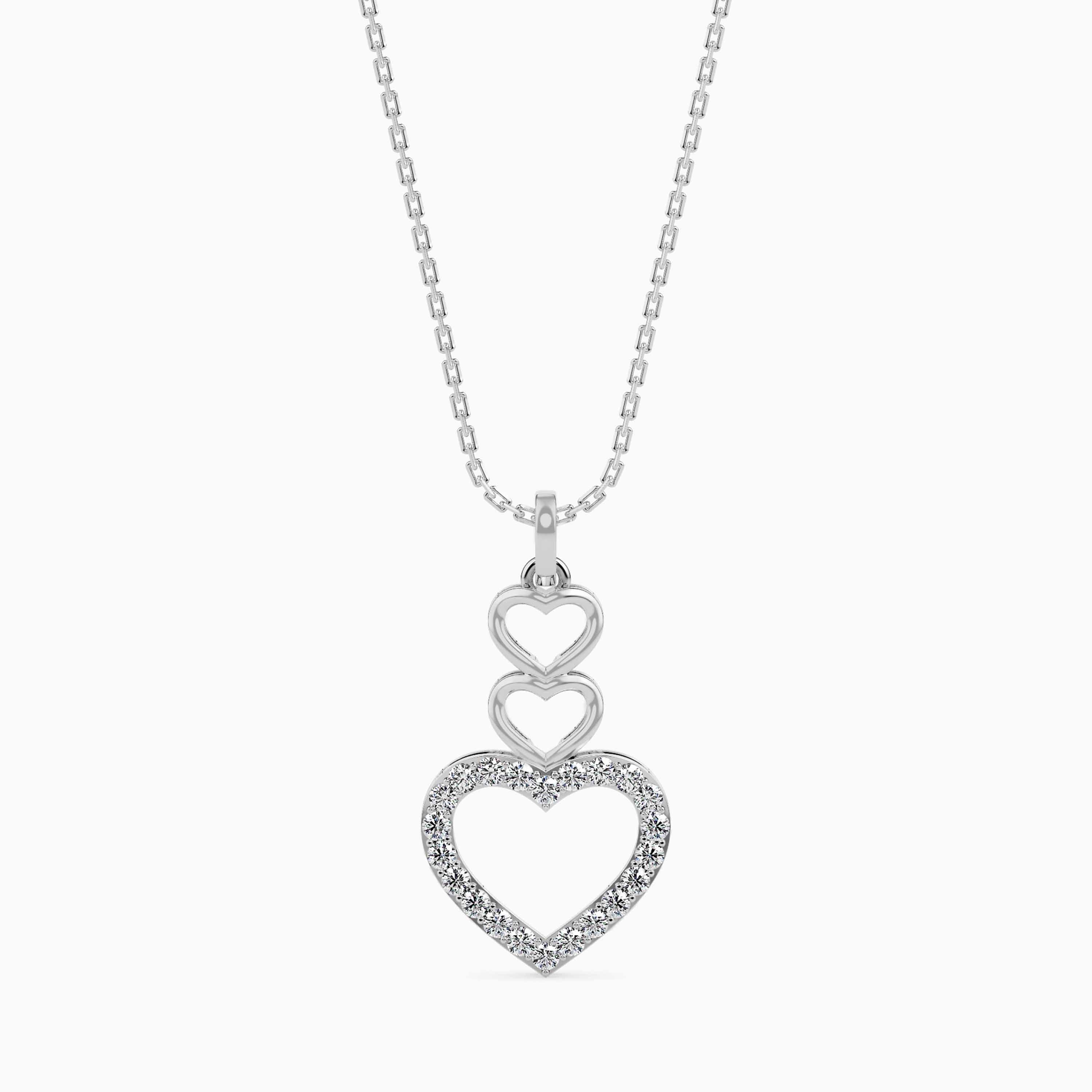 Magic Infinity Love Sparkle Diamond Valentine Pendant