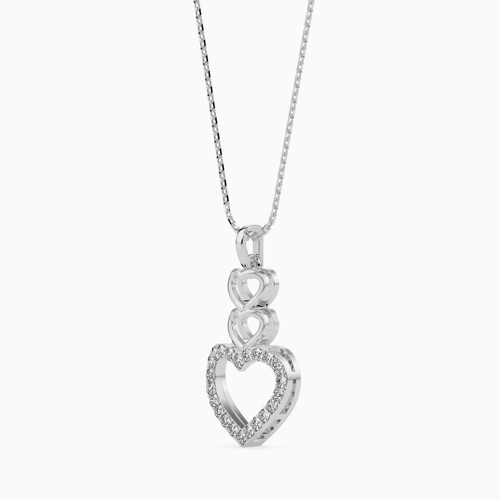 Magic Infinity Love Sparkle Diamond Valentine Pendant