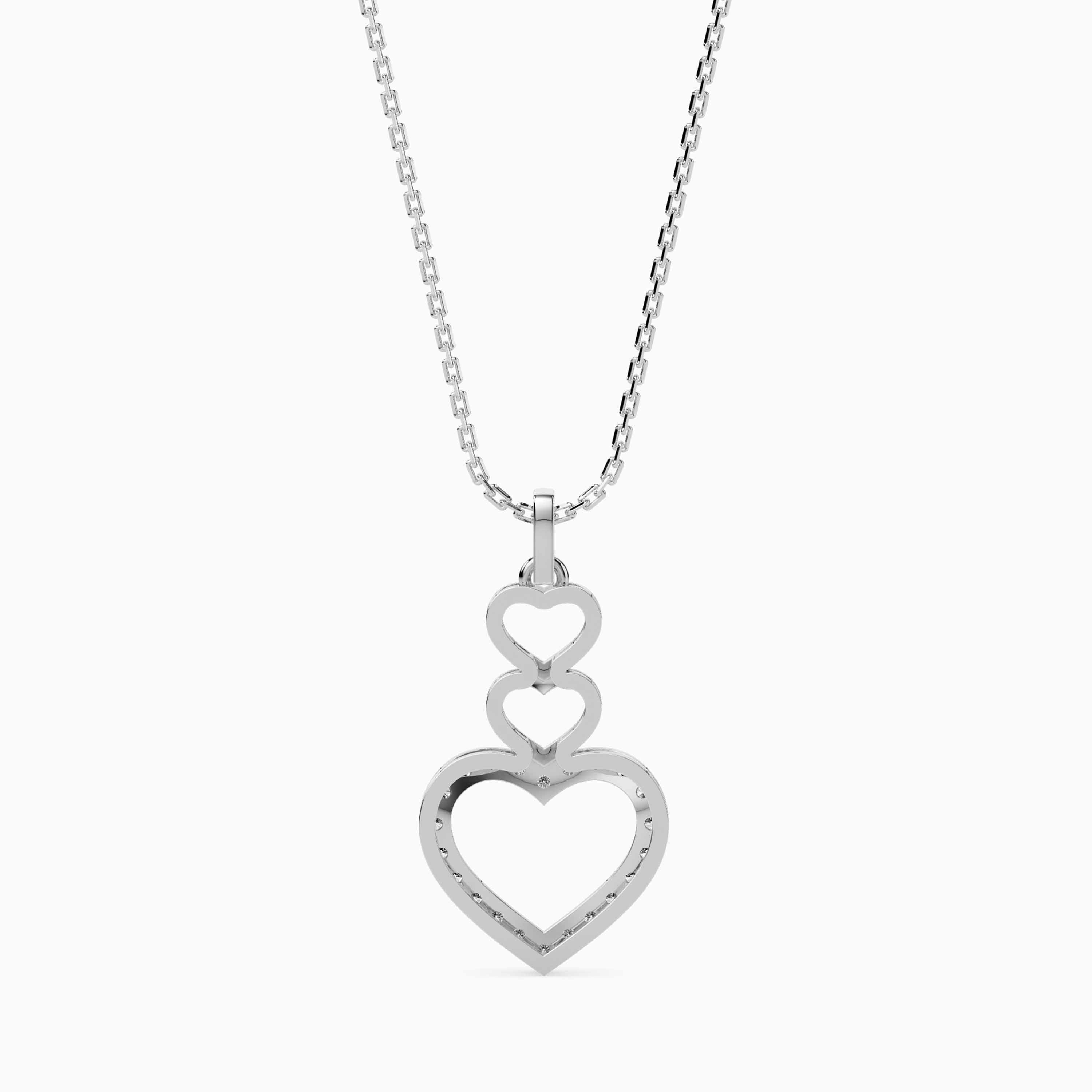 Magic Infinity Love Sparkle Diamond Valentine Pendant
