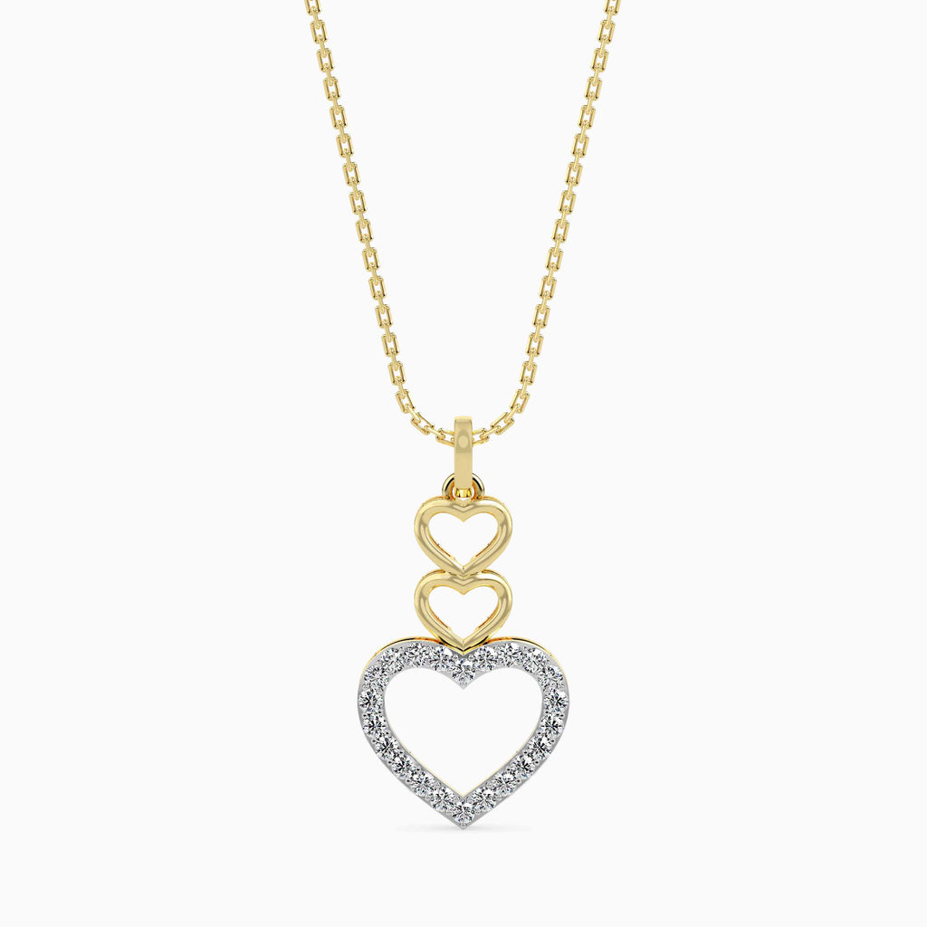 Magic Infinity Love Sparkle Diamond Valentine Pendant