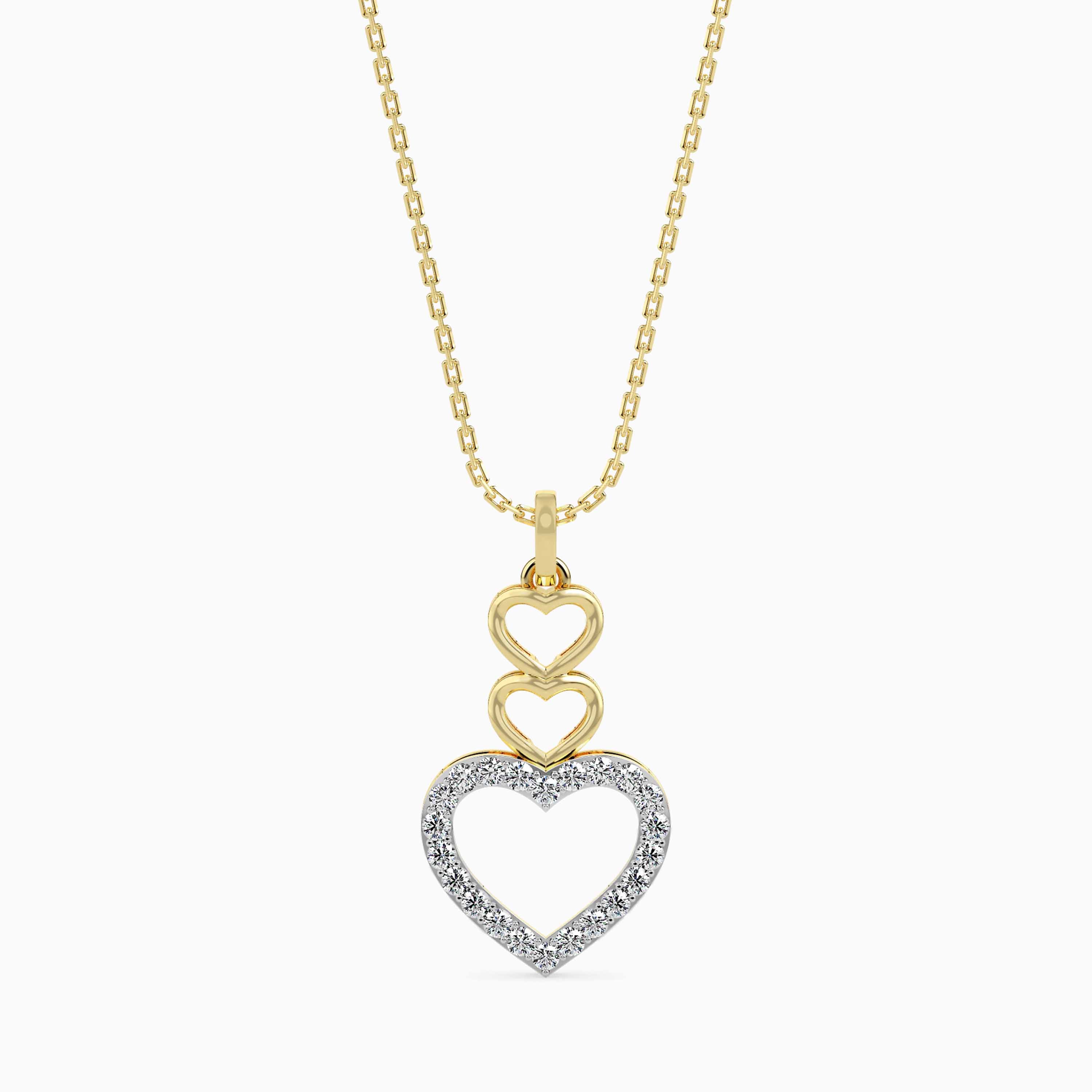 Magic Infinity Love Sparkle Diamond Valentine Pendant