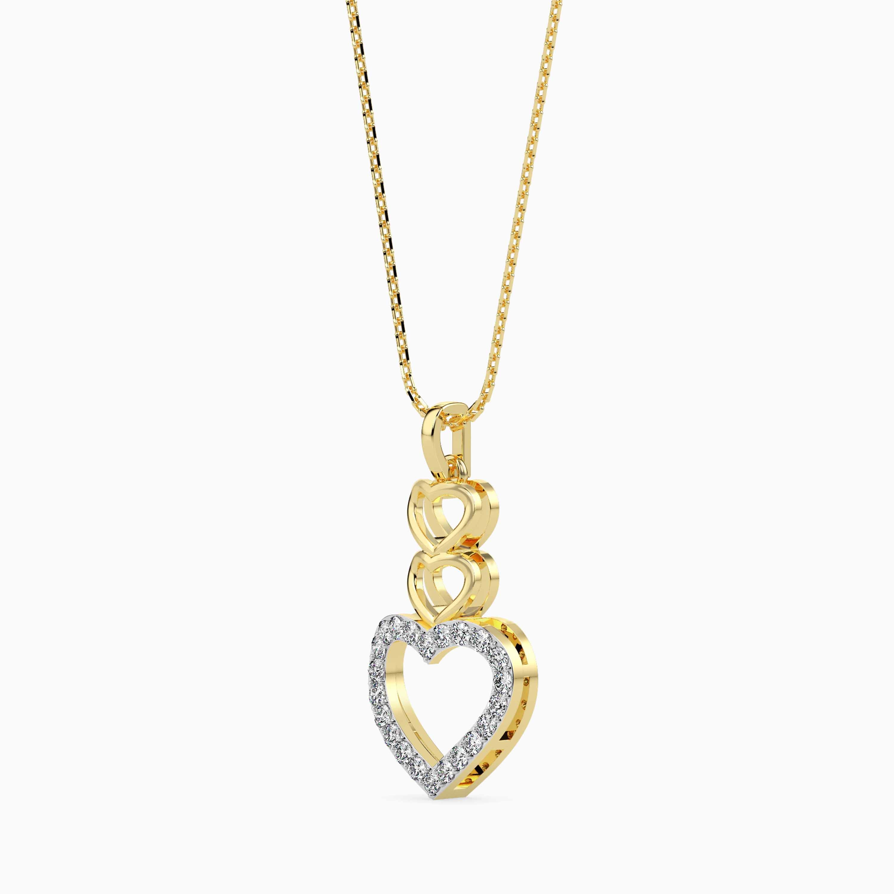 Magic Infinity Love Sparkle Diamond Valentine Pendant