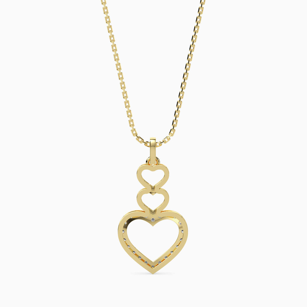 Magic Infinity Love Sparkle Diamond Valentine Pendant