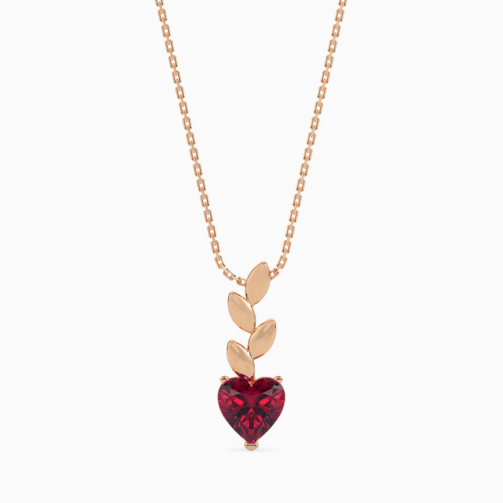 Magic Cupid's Loop Valentine Heart Pendant