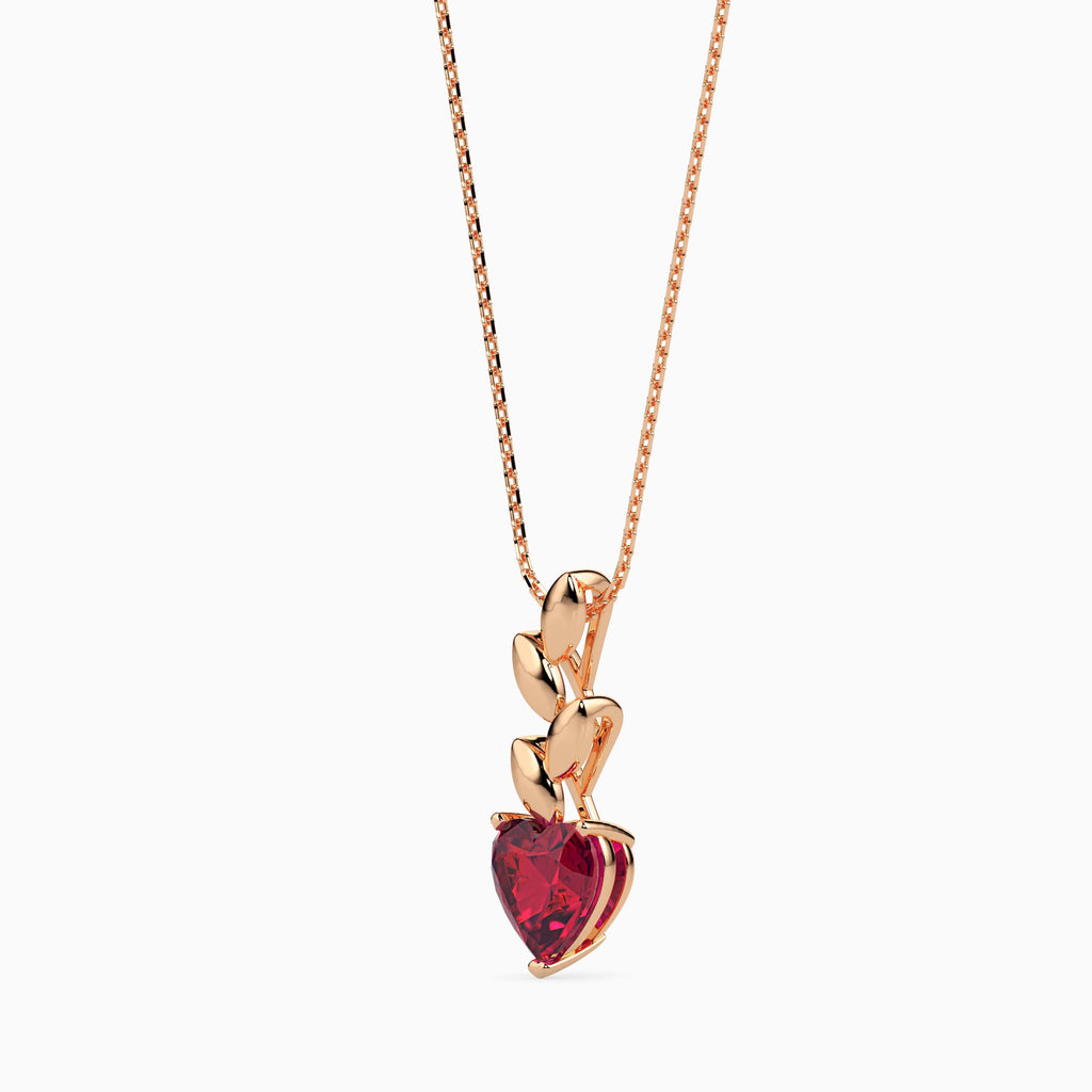 Magic Cupid's Loop Valentine Heart Pendant