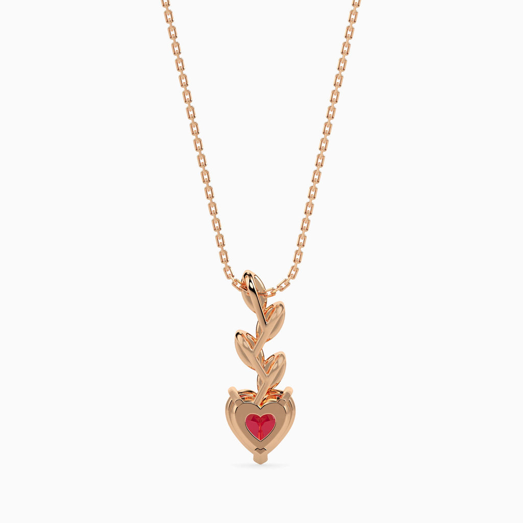 Magic Cupid's Loop Valentine Heart Pendant
