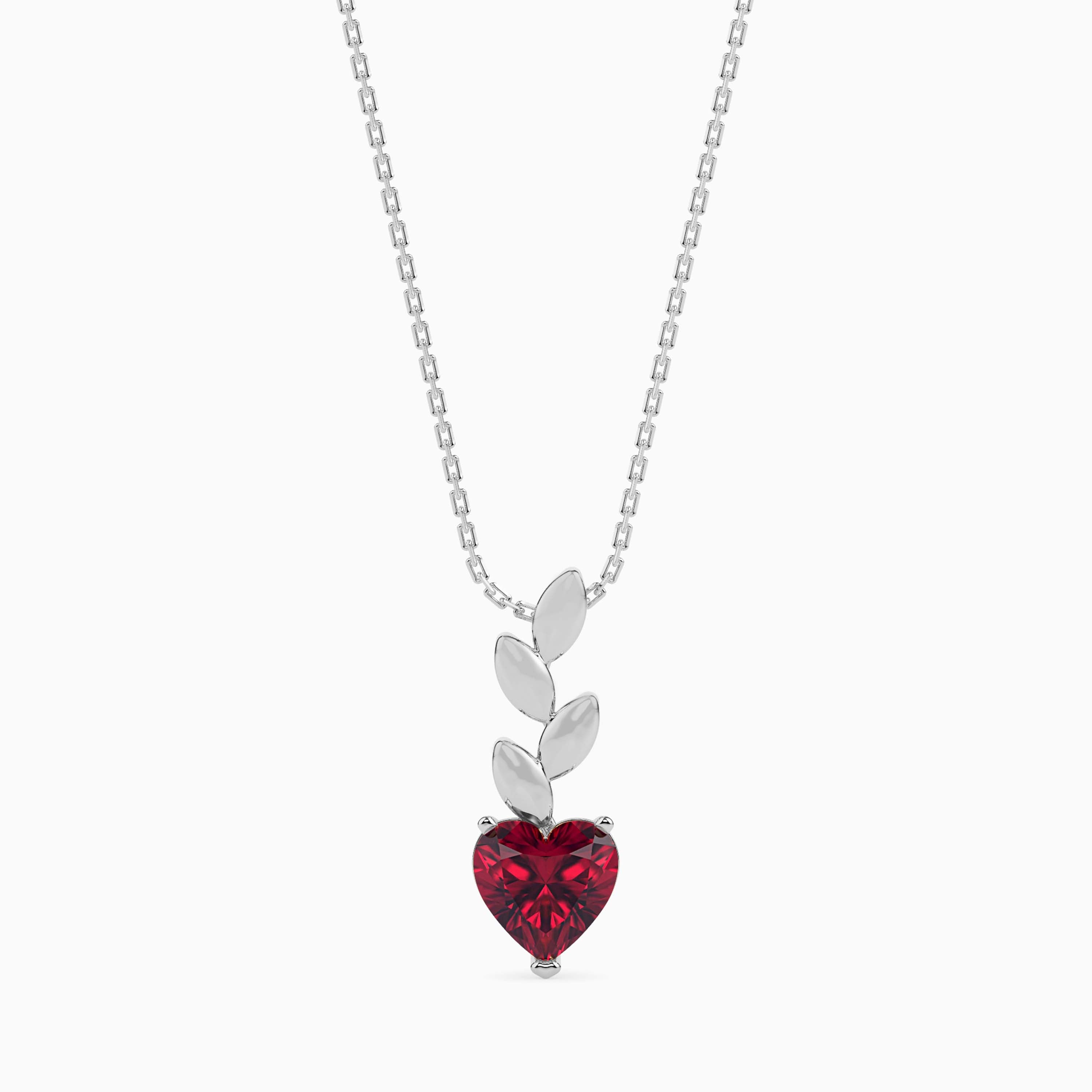 Magic Cupid's Loop Valentine Heart Pendant