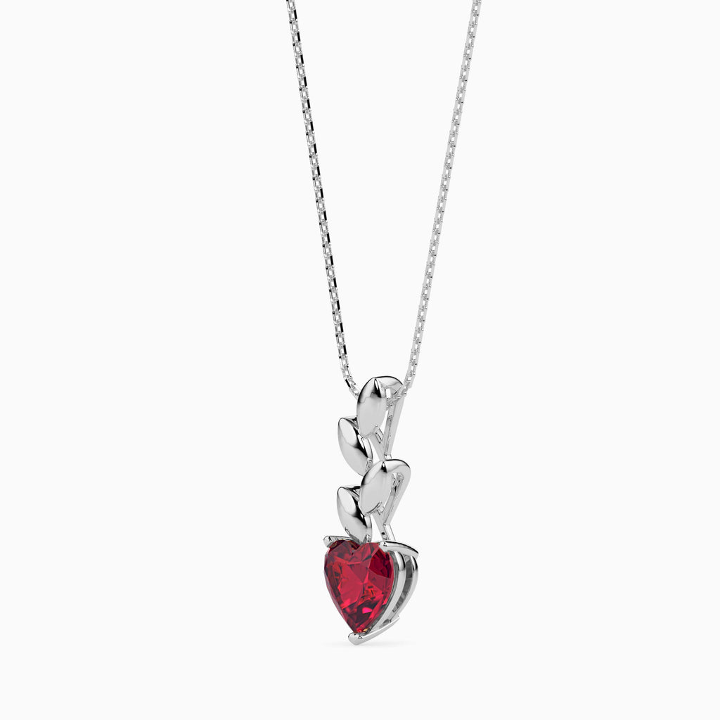 Magic Cupid's Loop Valentine Heart Pendant