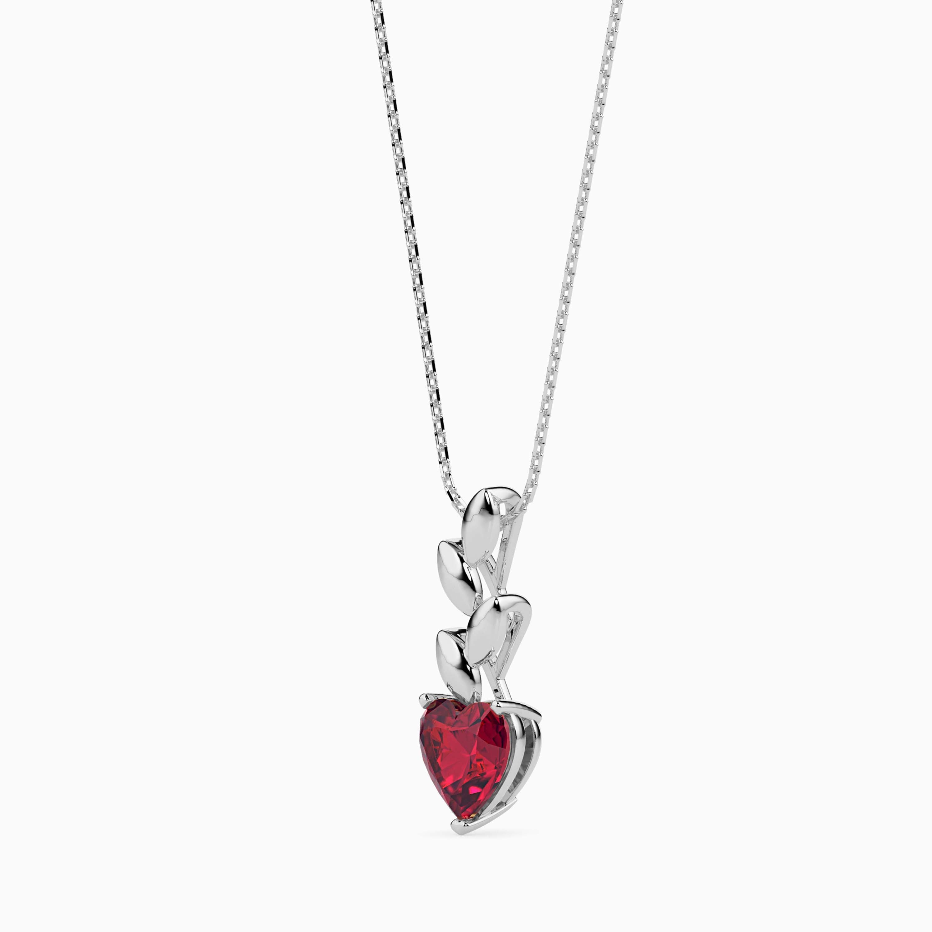 Magic Cupid's Loop Valentine Heart Pendant