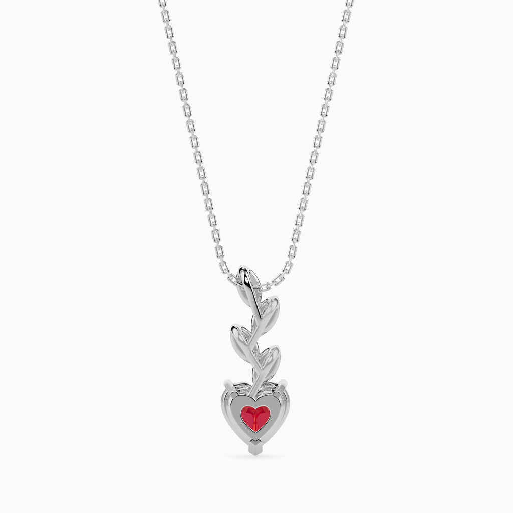 Magic Cupid's Loop Valentine Heart Pendant