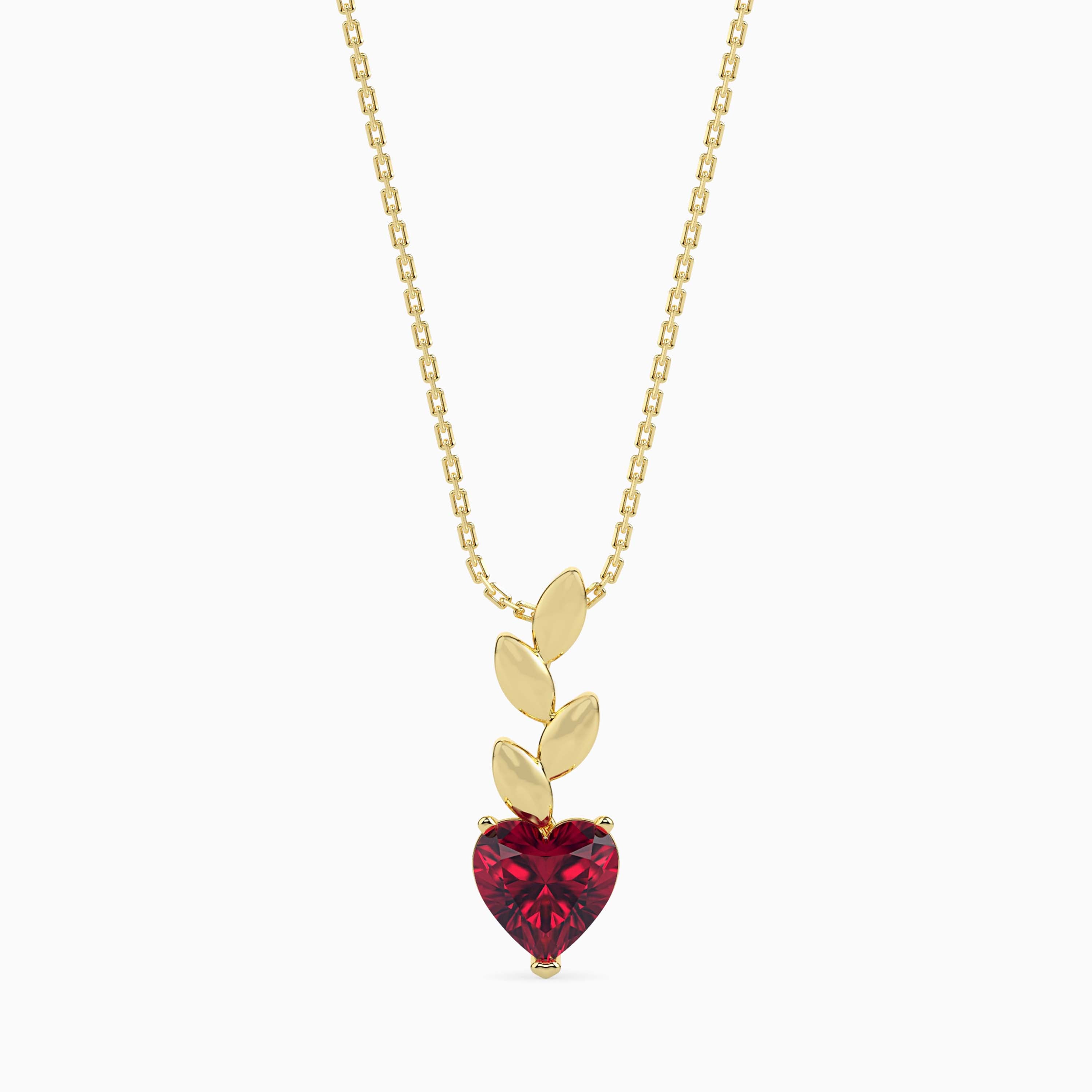 Magic Cupid's Loop Valentine Heart Pendant
