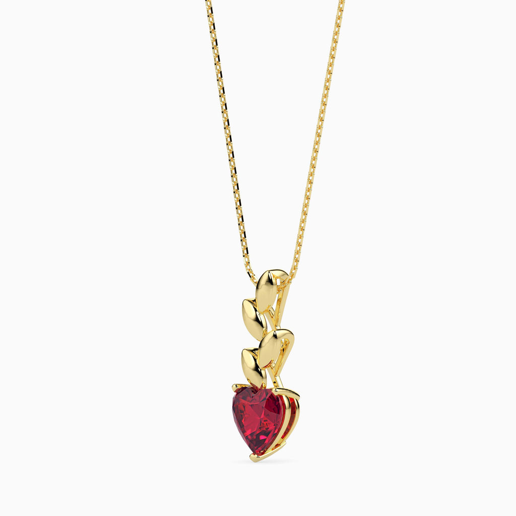 Magic Cupid's Loop Valentine Heart Pendant