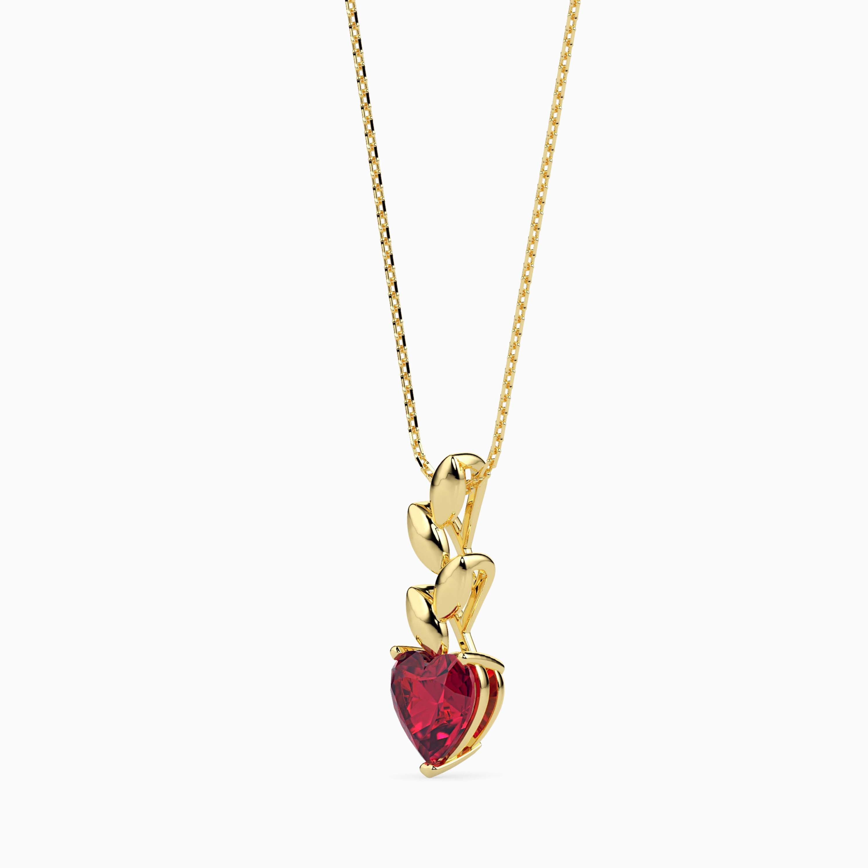 Magic Cupid's Loop Valentine Heart Pendant