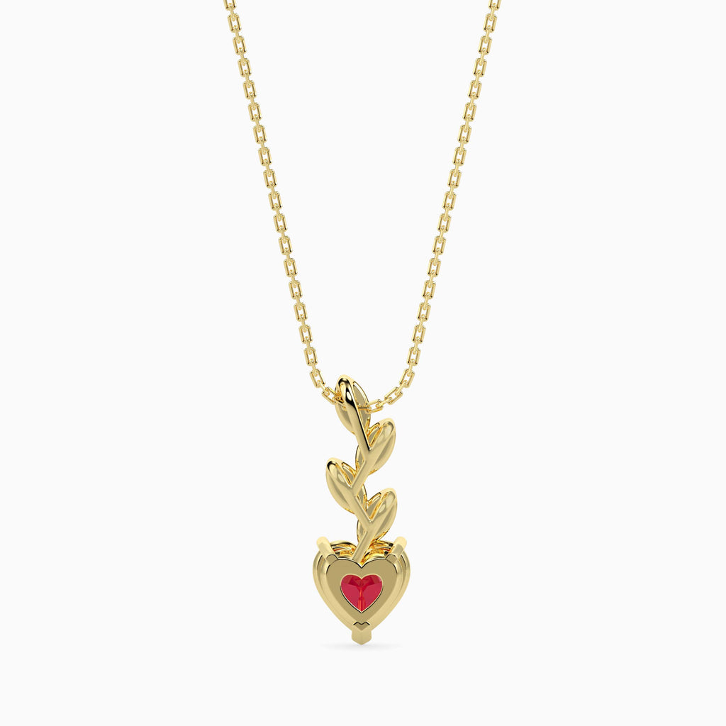Magic Cupid's Loop Valentine Heart Pendant