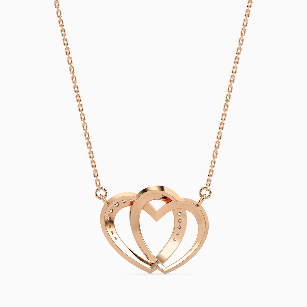 Magic Golden HeartBeats Valentine Pendant