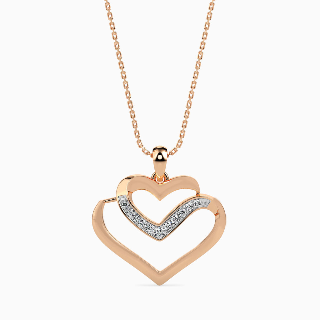 Magic Interlocking Heart Valentine Pendant