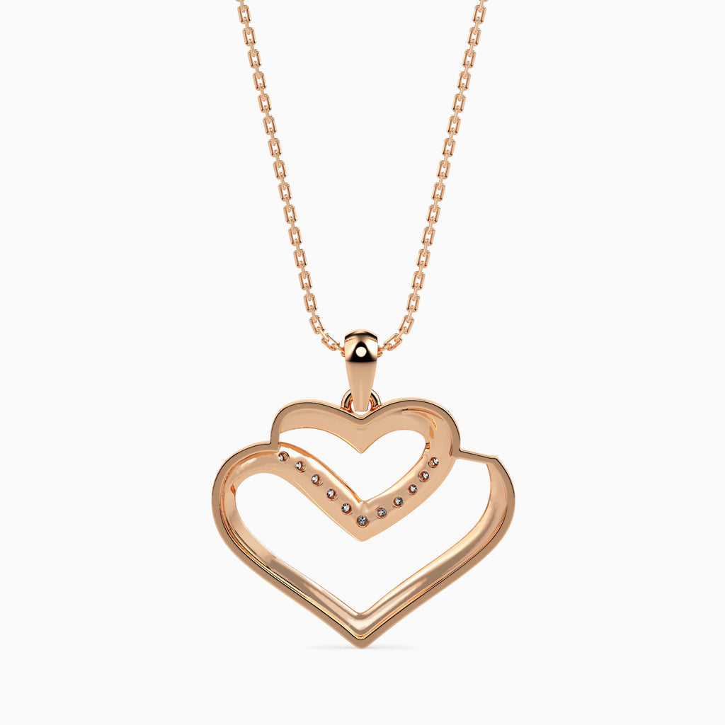 Magic Interlocking Heart Valentine Pendant