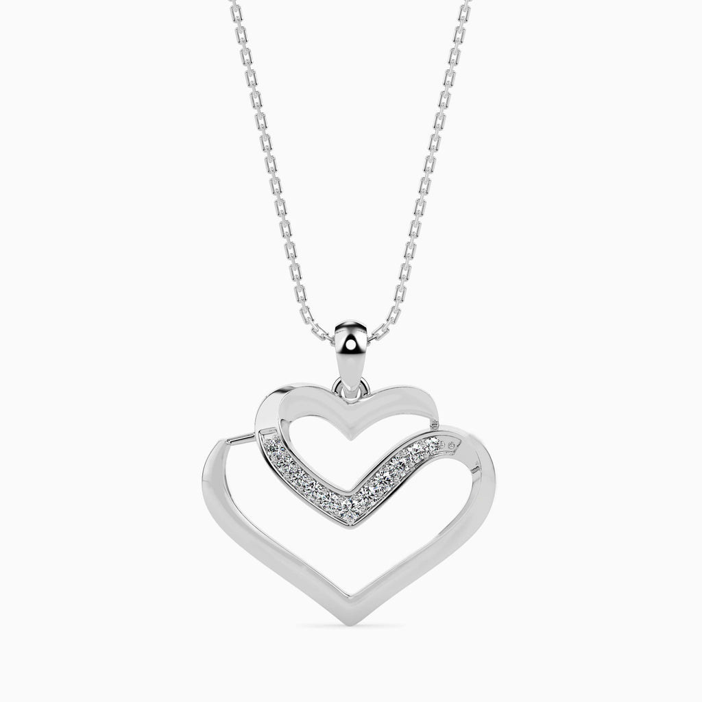 Magic Interlocking Heart Valentine Pendant