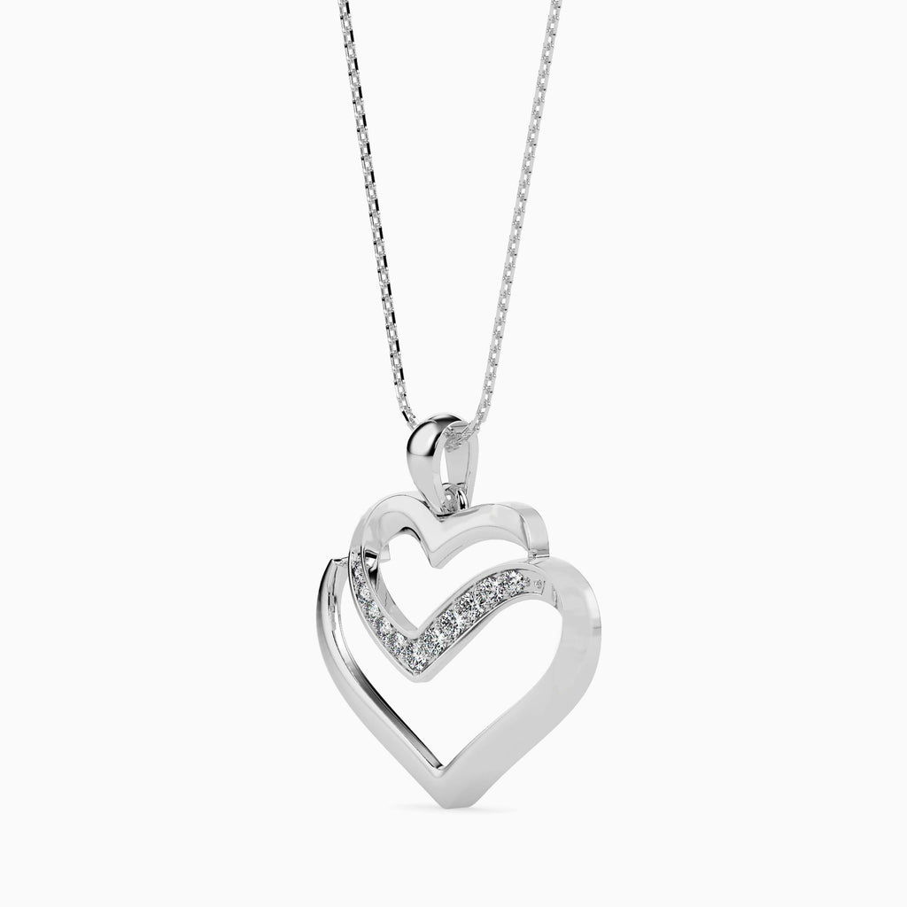 Magic Interlocking Heart Valentine Pendant