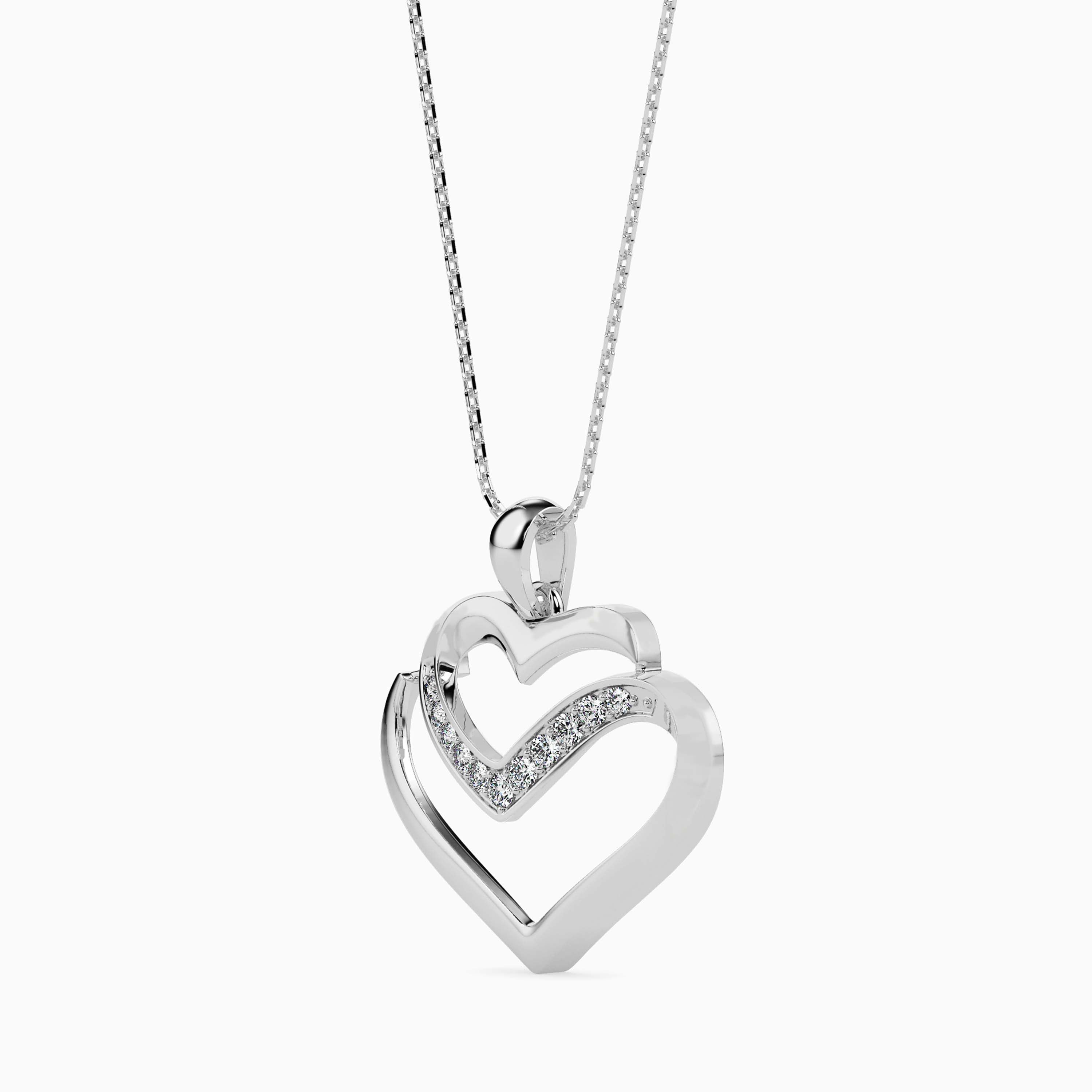 Magic Interlocking Heart Valentine Pendant
