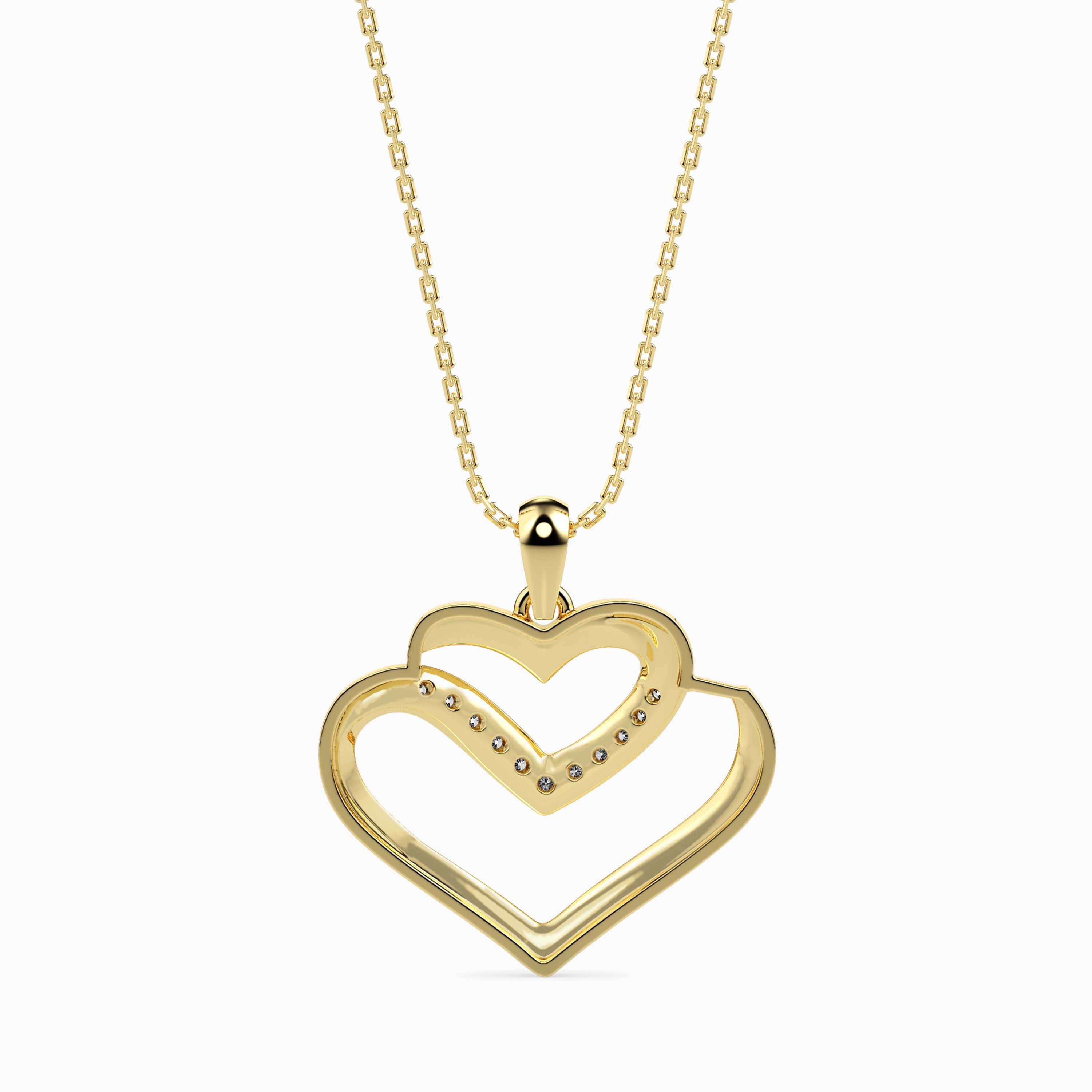 Magic Interlocking Heart Valentine Pendant