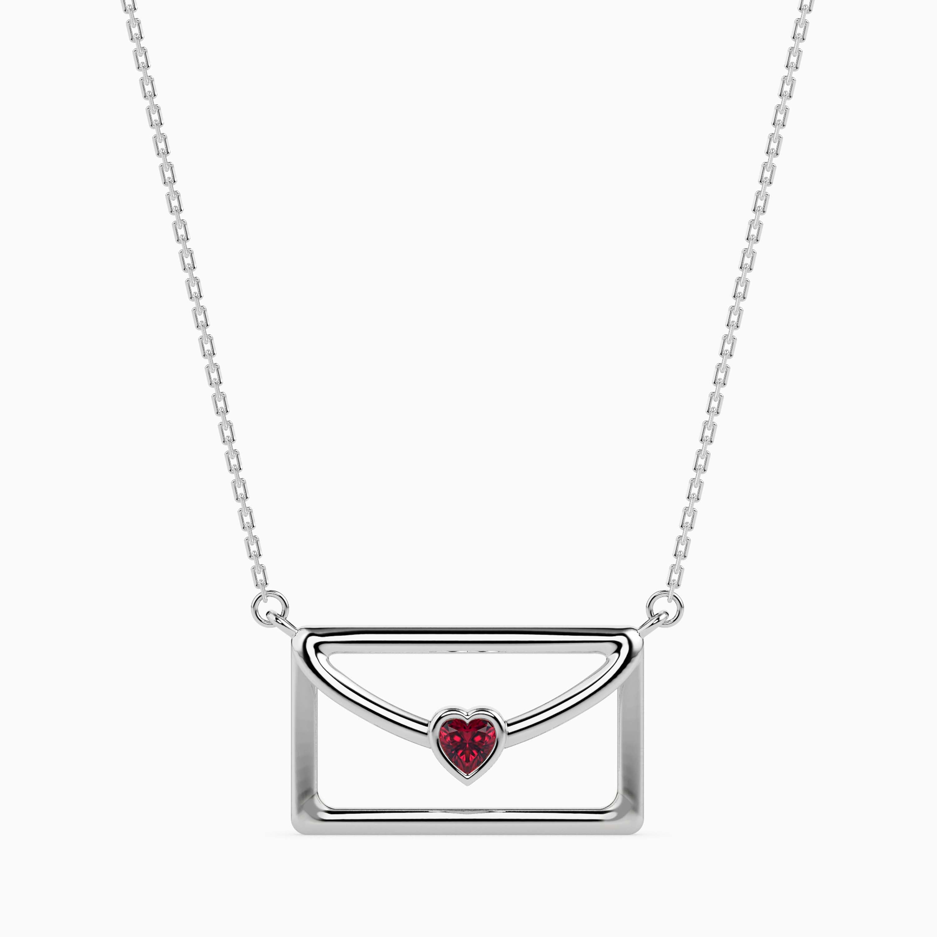 Magic Letter Of Love : Heart Valentine Pendant